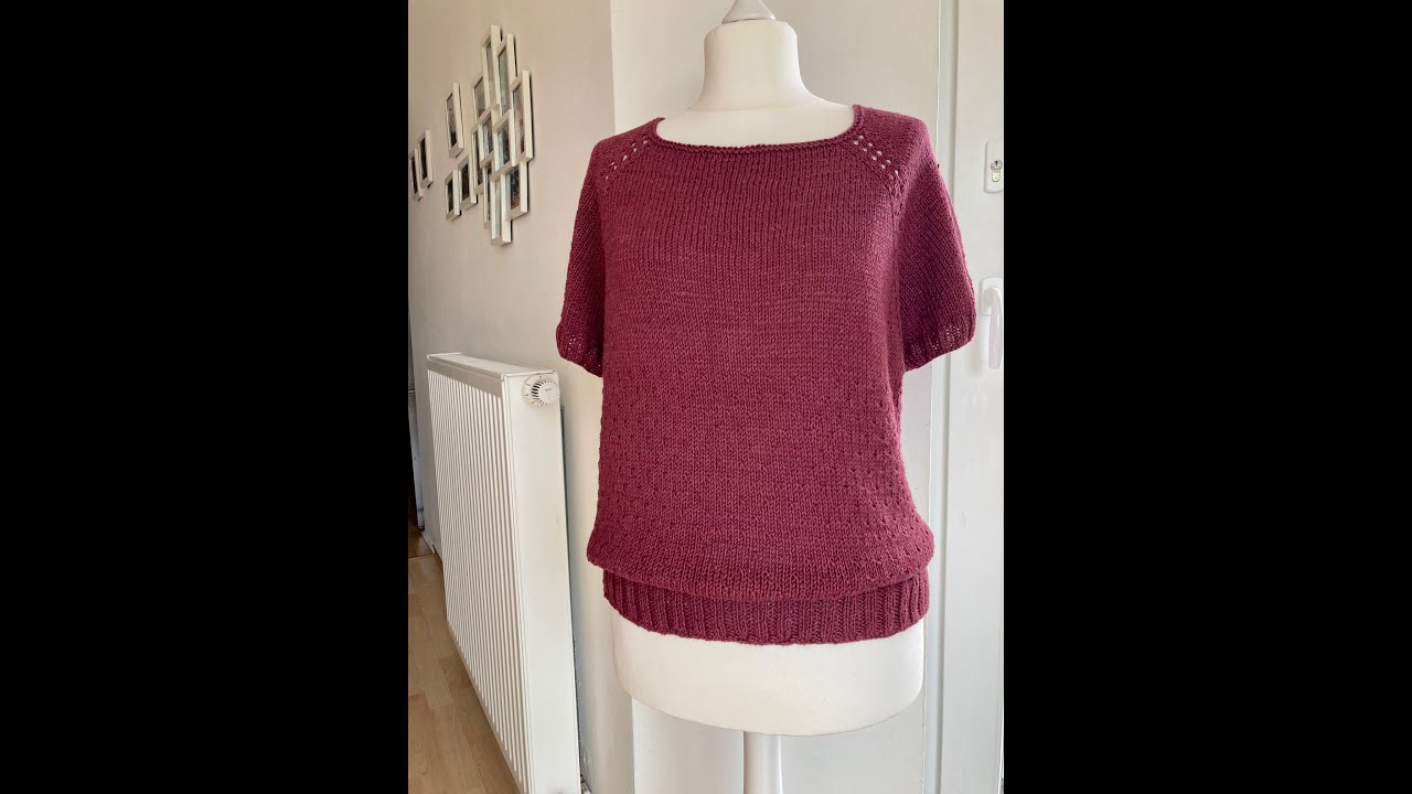 Bauchweg Shirt - RVO Shirt stricken BITTE BESCHREIBUNG LESEN