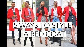 Actualizar 105+ imagen red coat outfit - Abzlocal.mx
