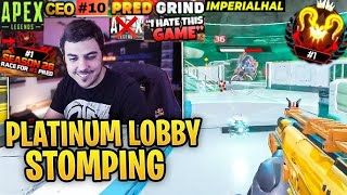 ImperialHal Season 26 ❗ GRINDING TO TOP # 10 APEX PREDATOR 🚨