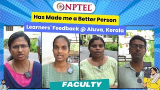 We Met NPTEL Learners in Kerala | NPTEL Exams #iit #faculty