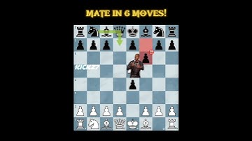 Mate in 6 Moves! ♟️☠️