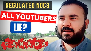 PNP Select Regulated NOC Codes? PNP Program Canada 2022 | Canada Immigration