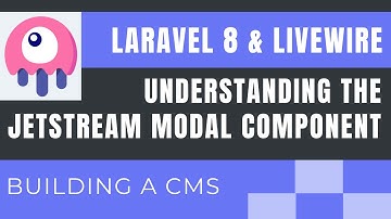 Laravel 8 Livewire Tutorial (Building a Simple CMS) : Understanding the Jetstream Modal (part4)