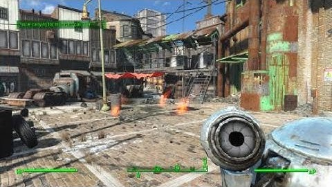 Fallout 4 Codsworth vs a Sentrybot