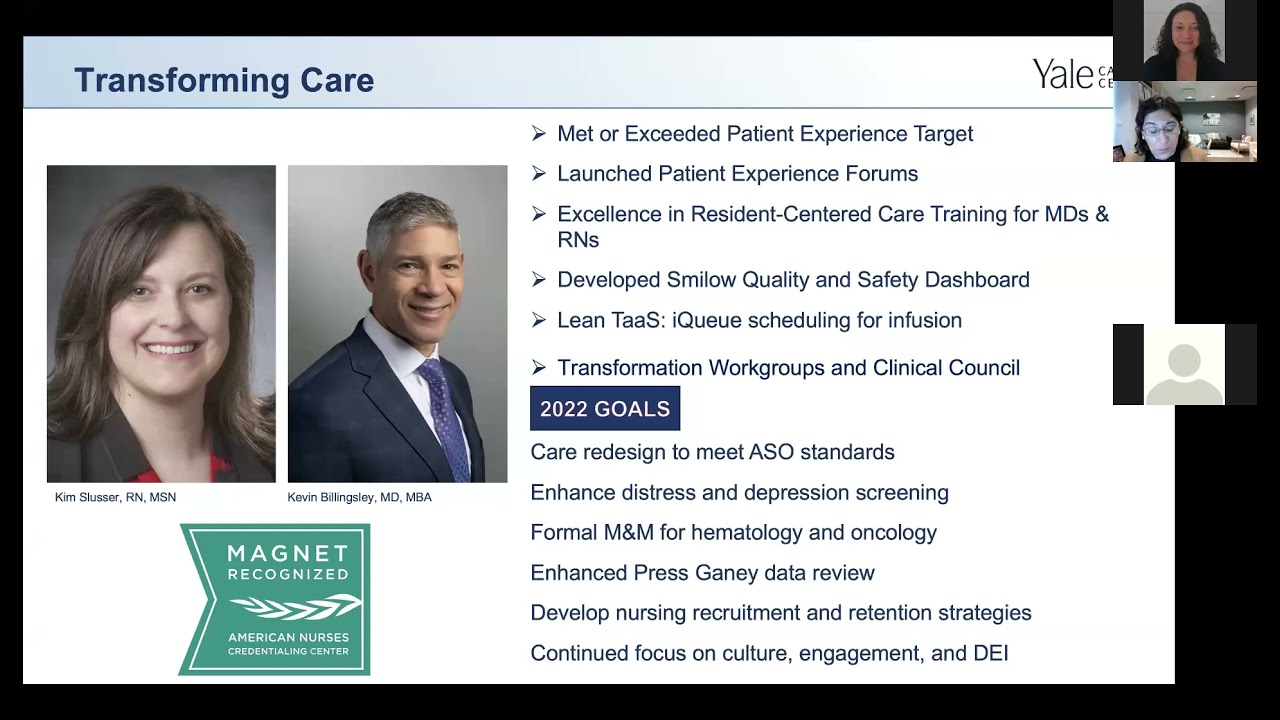 State of Smilow Cancer Hospital and Yale Cancer Center