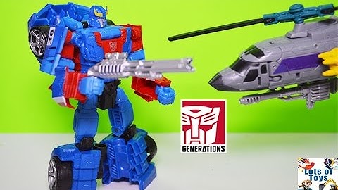 Transformers Generations Combiner Wars Smokescreen vs Decepticon Vortex Helicoper to Robot