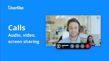 Calls by Userlike | Audio, Video & Screen Sharing