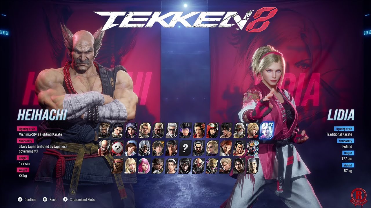 Tekken 8 - All Characters & Tekken Shop Costumes + Stages & DLC (Heihachi/Genmaji Temple) *Updated*