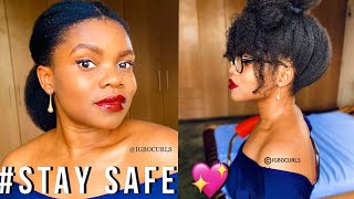 Natural Hairstyles for 4c Hair 2020 Compilation (Quarantine Edition)- IGBOCURLS