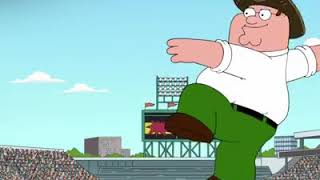 Family Guy episode FACX20 promo (Peter's First Pitch, social media)