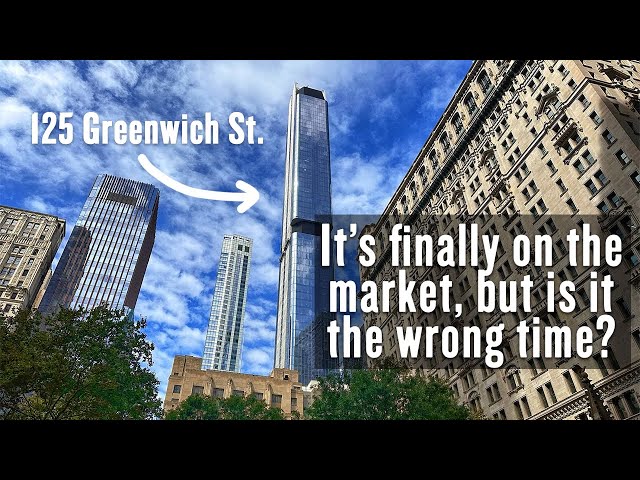 After more than a decade, 125 Greenwich is finally coming onto the market. Is it too late?