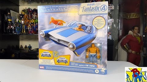 Fantastic 4 First Steps FantastiCar Epic Hero Series 4” Scale Hasbro 