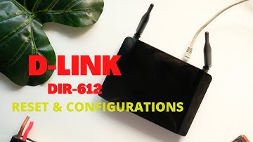 D-Link DIR-612 Reset & Configuration