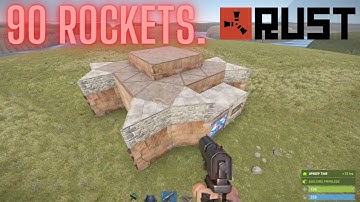 90+ rockets 2x2.  Believe it [patched]