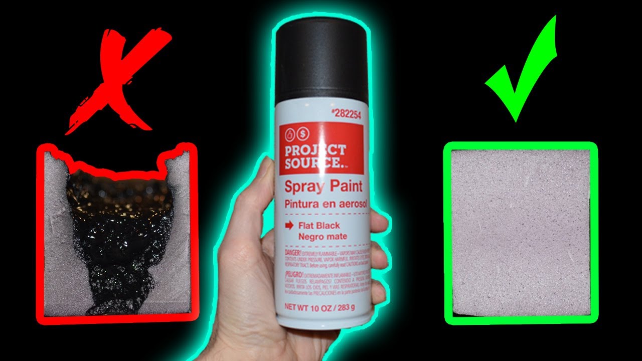 How to Spray Paint Craft Foam – Inspire-Create