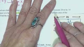 MCR3U1 Chapter 3 Vertex vs Roots Extra Practice Setting Up Word Prob Part 1