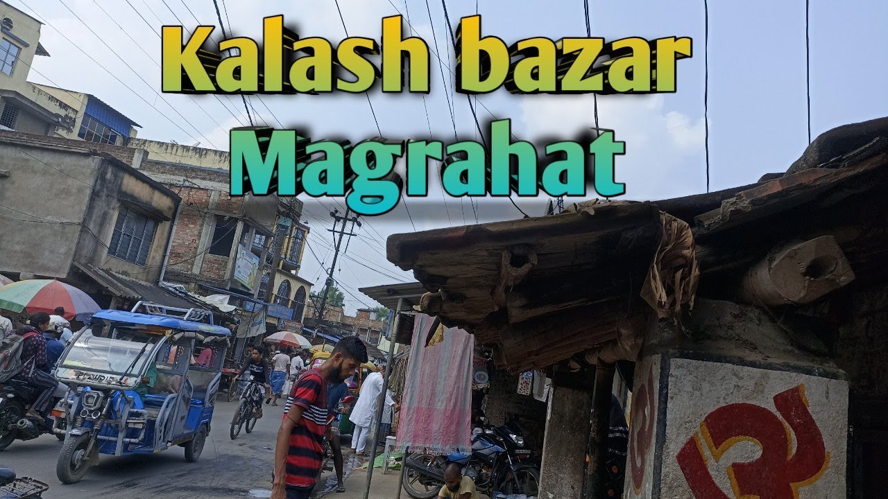 Densely Populated Kalash Bazar Magrahat