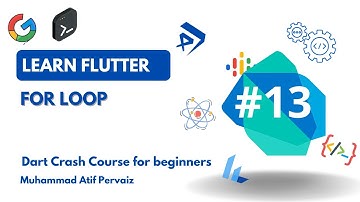 Dart Programming Course for Beginners: For Loop #dartcourse #loops #dartflutter #Forloop