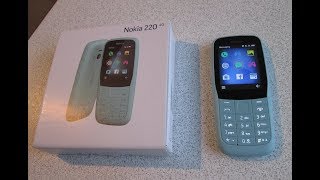 Nokia 220 2019 4G Mobile Phone Cell Phone Review, New Latest Nokia, Games, Snake Xenzia, Camera.