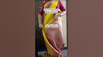 Pre-Pleating Measurements for Beginnes #sareeprepleatingandfolding #prepleating #saree #shorts