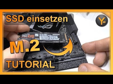 M.2 SSD richtig einsetzen | Anleitung