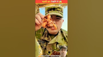 How do soldiers cook food for themselves during war? #facts #shorts #letest #funny #video #short