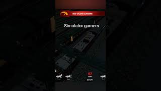 Night train crossing #train #railway #railtrack #rail #trainsimulator #railwaycontent #trainsim