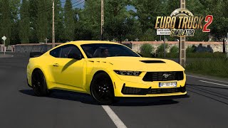 2025 Ford Mustang Car Mod in Euro Truck Simulator 2