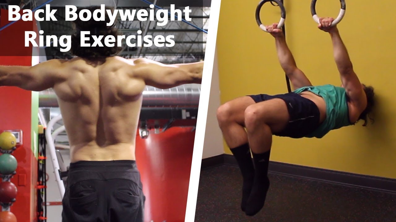 Gymnastics Rings Best Back Exercises? Archer Pullups Reverse Flys