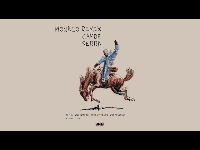 Bad Bunny - MONACO Techno (DJ Capde & Serra Remix) [FREE DOWNLOAD] class=