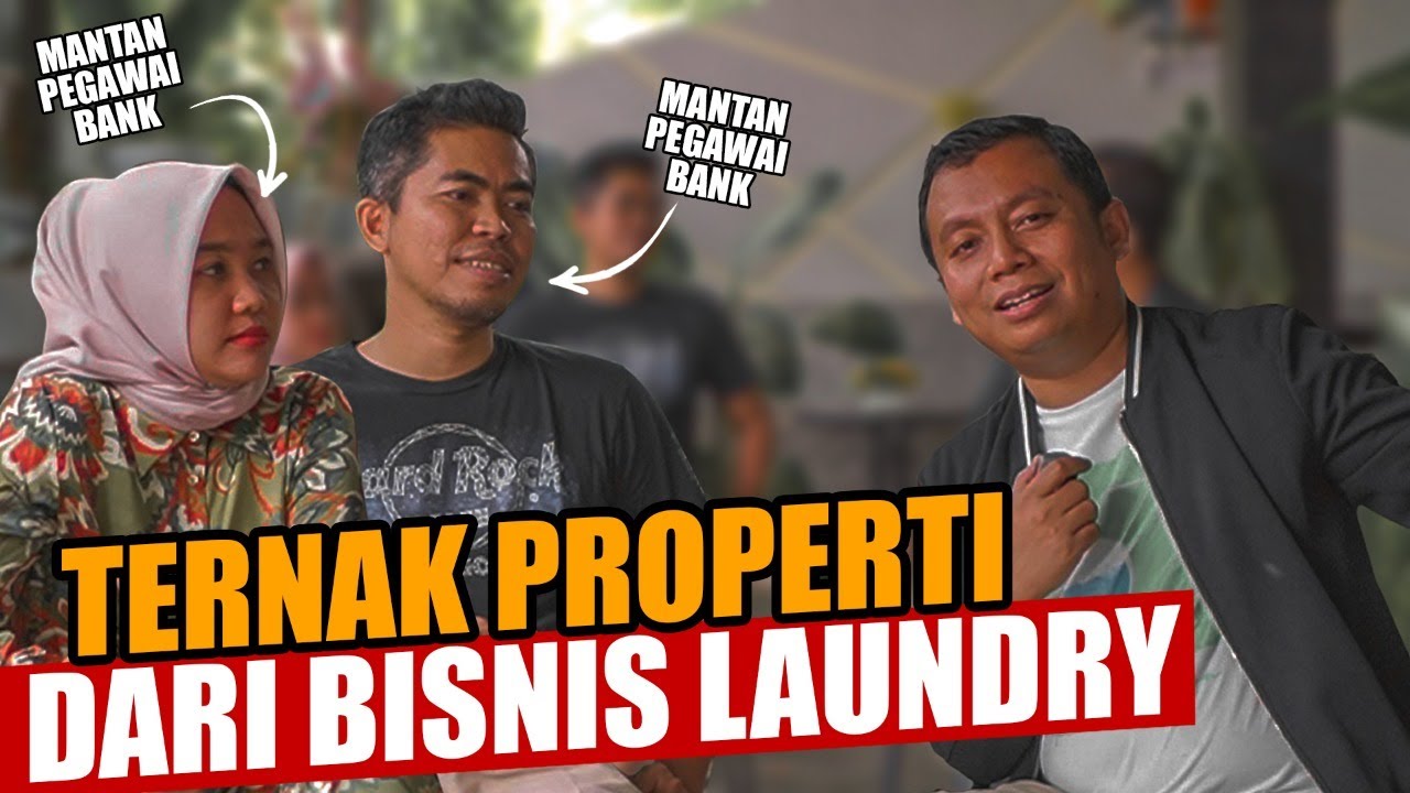 TERNAK PROPERTI DARI BISNIS LAUNDRY? | Bisnis Laundry Pemula | HERI