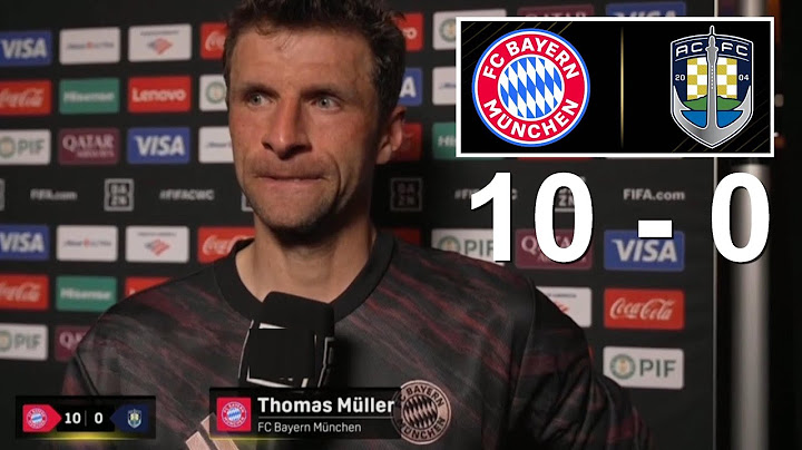 Thomas Muller Interview Nach Dem Spiel FC Bayern München 10 vs 0 Auckland City 15/06/2025