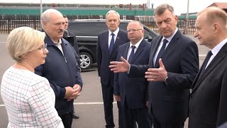 Лукашенко: Показушно вы умеете! Это чьё? Не твоё? // Бобруйск