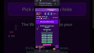 RUNNING LOW ON STAMINA WOMBAT DUNGEON MASTER S19 #wombat #crypto #waxnft #gaming