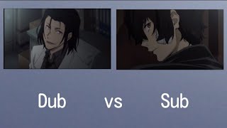 Tell Me Dazai Why Is It You Wish To Die Dub Vs Sub