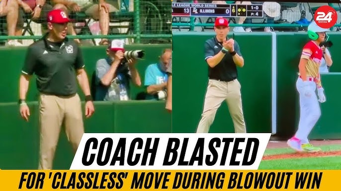Little League World Series Coach Blasted For 'Classless' Move During Blowout Win - YouTube