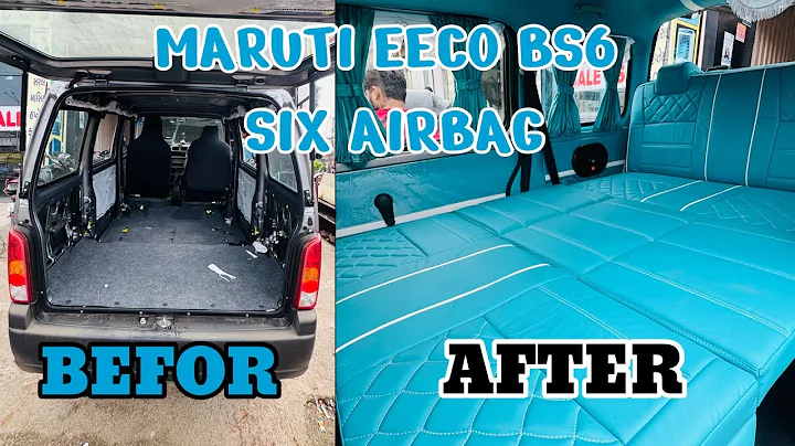 Maruti Eeco Bs6 Model convert to Campervan || With convertible Sofa Bed || Vadodara || M. 8140807082