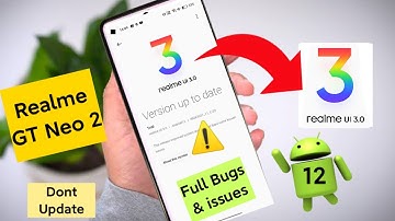 Realme GT Neo 2 Realme Ui 3.0 Don