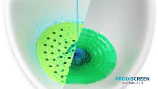PRODIFA - La grille urinoir Antisplash anti-éclaboussures