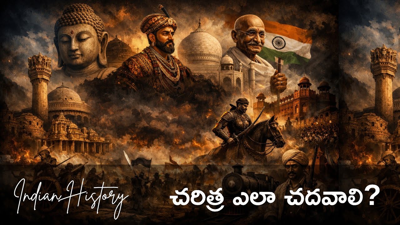 Indian History (భారతదేశ చరిత్ర) ఎలా చదవాలి ? 