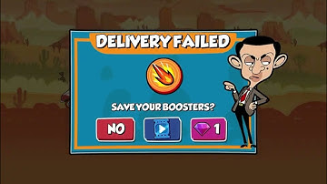 Mr. Bean Special Delivery Game Delivery Failed Glitch with Rocket Boost