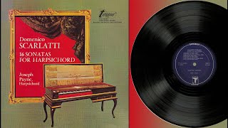 Joseph Payne (harpsichord) Domenico Scarlatti, 16 sonatas for harpsichord