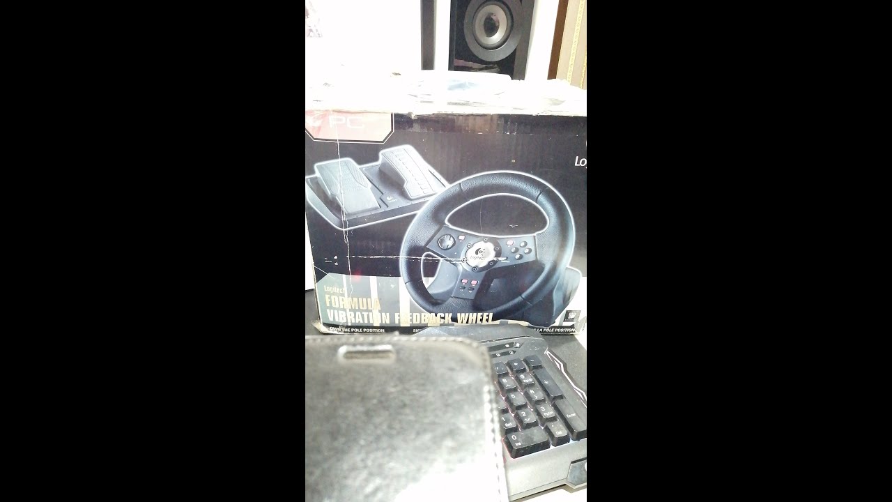 Ремонт игрового компьютерного руля, Logitech - YouTube
