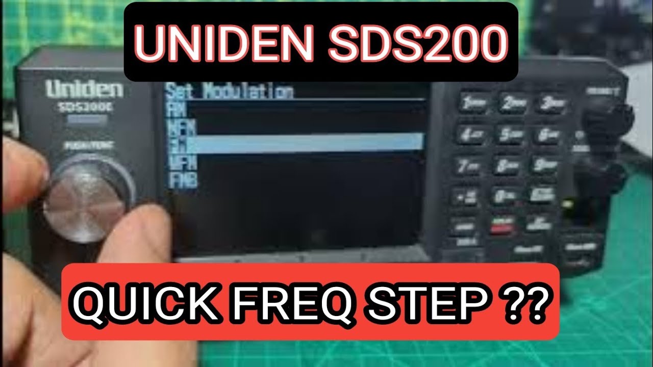 Uniden Radio Frequency Scanner SDS200E