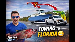 Leaving the Northeast for Florida. Towing my Sportsman Boats 262 Center Console 1,000 miles!