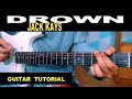 JACK KAYS DROWN EASY CHORDS STRUMMING GUITAR TUTORIAL mp3
