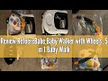 Review RefoereBabe Baby Walker with Wheels, 5 in 1 Baby Walkers for Boys Girls 6-12 Months, Foldable