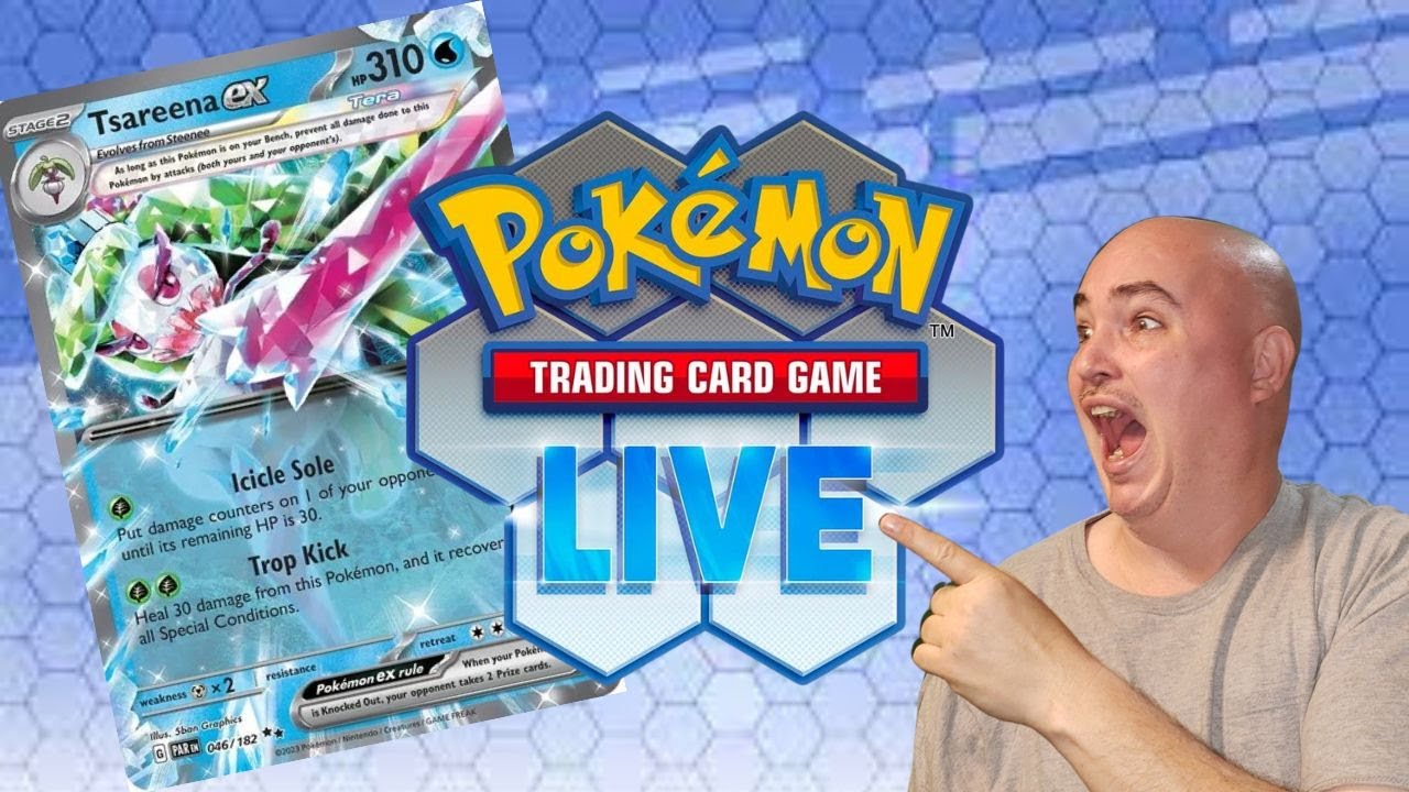 Pokemon Live Unexpected TSAREENA EX DECK 3 Game Test   Spectrum Gamerz