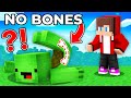 Mikey and JJ have NO BONES - Maizen Minecraft Animation