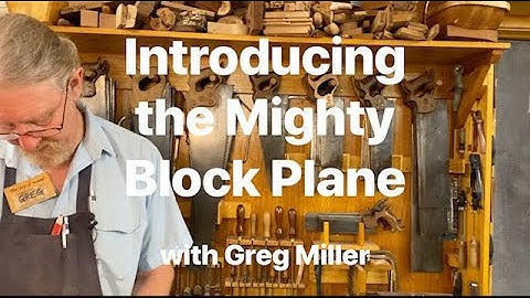 Introducing the Mighty Block Plane